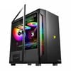 Armaggeddon Pc Case Tessarraxx Core 1 Tempered Glass Matx Case Glass Side Panel