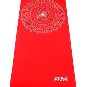 Stag Ethylene Vinyl Acetate Designer Yoga Mat, Size: 6mm