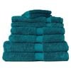 8pc Canningvale Royal Splendour Home Decor Bathroom Towel Set Oceano Teal