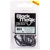 Black Magic KL Black Fishing Hook Large Bulk Pack 6/0
