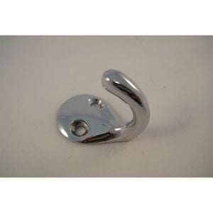 Miles Nelson Wardrobe Hook Satin Chrome