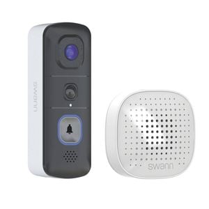 Swann EVO Wireless Video Doorbell With Chime Unit