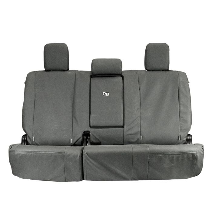 Razorback 4x4 XP7 Heavy Duty Canvas Rear Seat Covers For a Toyota HiLux 8th Gen (Cloth Seats ONLY)
