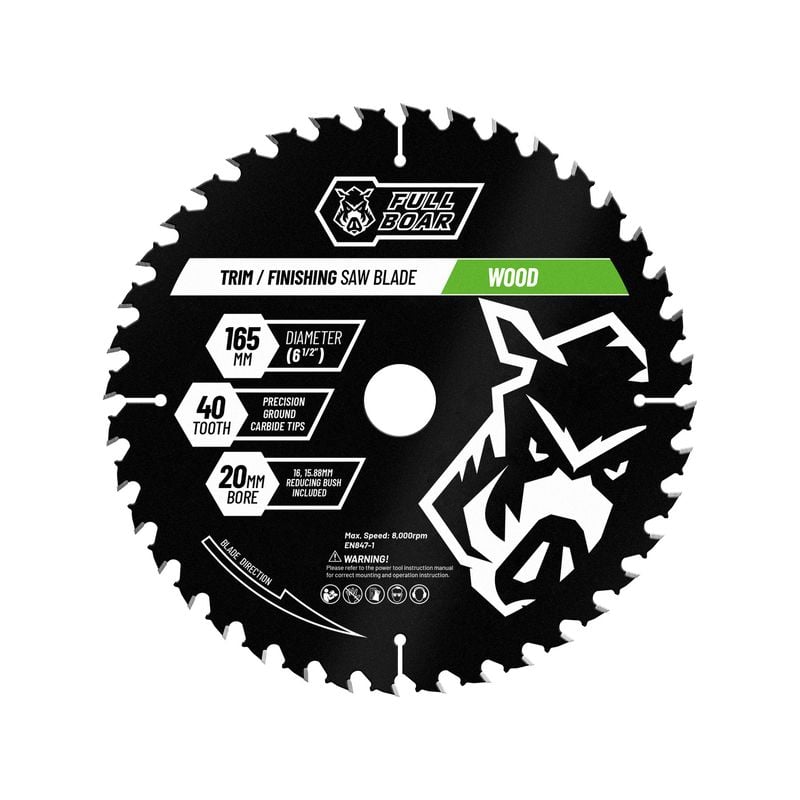 165mm 40T Circular Saw Blade