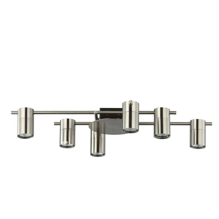 CLA Lighting Tache Interior Spot Ceiling Light (with Adjustable Chrome 6 Heads) IP20