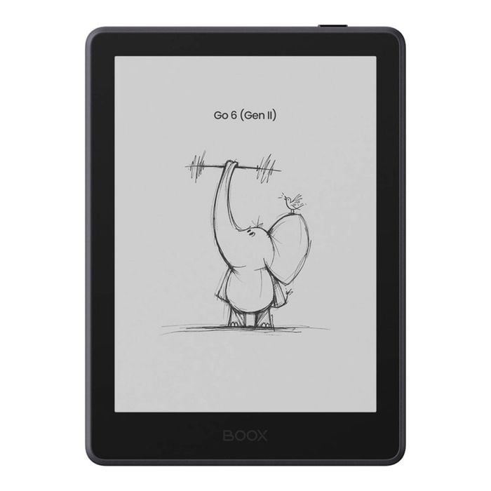 Boox Go 6 (gen Ii) 6" 300ppi Android Ereader - Plum Black