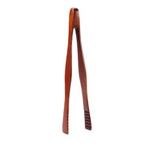 Anygleam Brown Wooden Creative Tong Food Kitchen Tableware