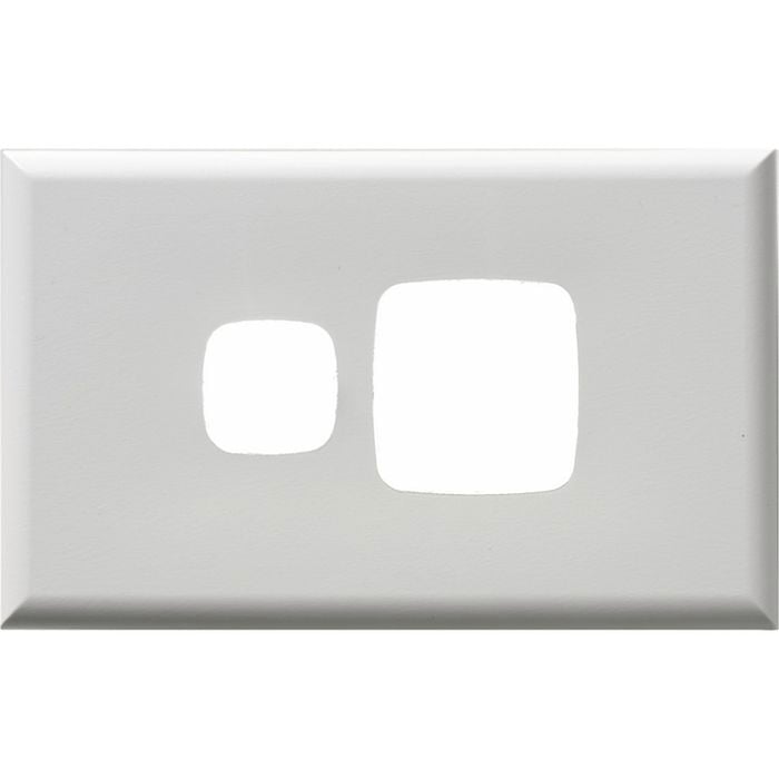 HPM EXCEL Single Powerpoint Coverplate - White