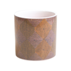 Warlukurlangu 12cm Desert Fringe-Rush Seed Dreaming Indoor Ceramic Pot