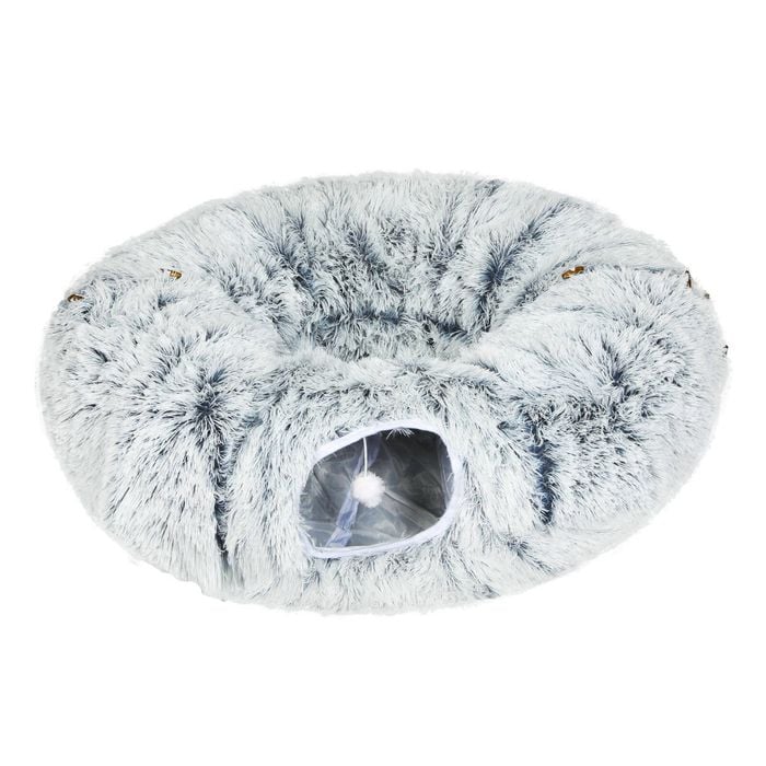 PaWz Pet Toy Cat Tunnel Tube in Grey Colour