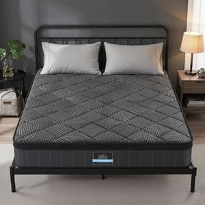 Giselle Queen Euro Top Latex foam Knitted fabric 25cm Mattress Pocket Spring