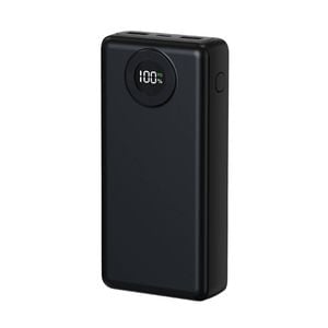 Laser 20000mAh Powerbank with LED Display (Black)