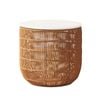 Miuz Storage Bedside Table Side Table Nightstand Storage Solid Rubberwood
