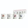 Ashdene Floral Collective Set Of 4 Mugs Assorted