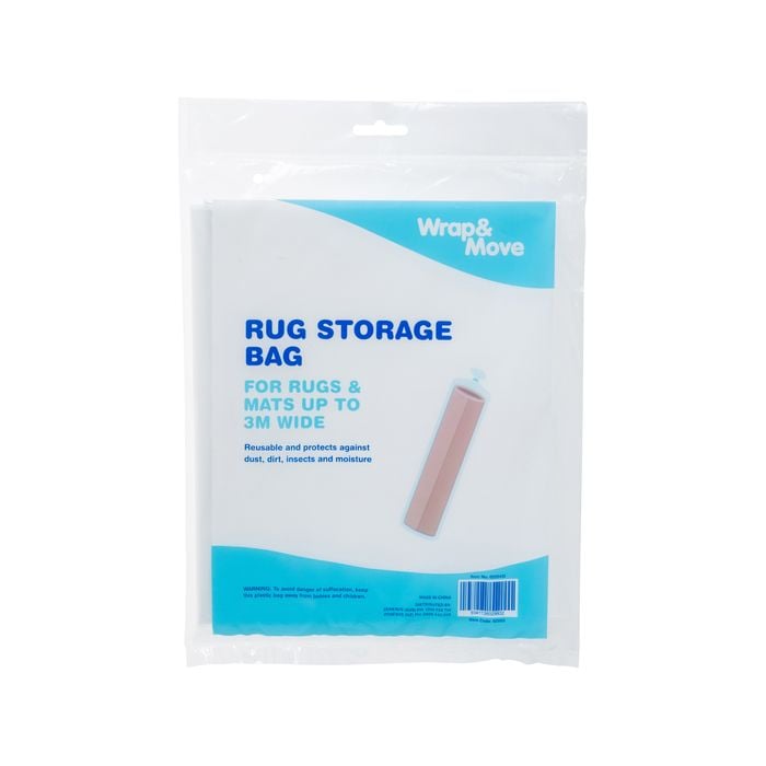 Wrap & Move 274 x 366mm Clear Rug Storage Bag