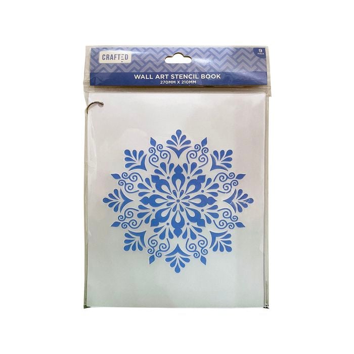 Crafted Wall Shapes Stencil Book