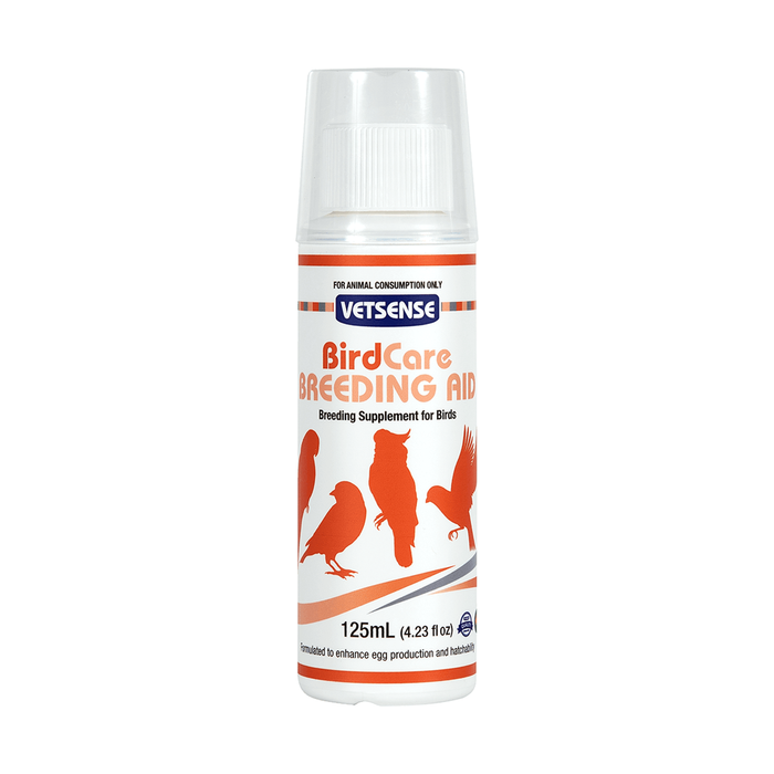 Vetsense Birdcare Breeding Aid Liquid Supplement For Birds 125ml