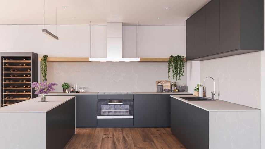Think Benchtops - Brand Page  Image Gallery - Oak - Summit Mist - Think Solid