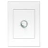 HPM VIVO 1 Gang Wall Switch - 1 Gang White