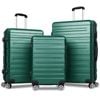 ALFORDSON 3pcs Luggage Trolley Suitcase Set Green