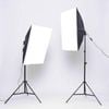 Provecta 2x150w Led Softbox Photography Studio Lighting Kit With Stands And Remote
