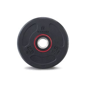 Decathlon - Rubber Weight Disc 28 Mm 2.5 Kg - 2.5Kg
