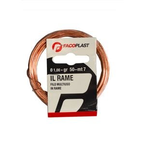 Faco Plast 1mm x 50g Solid Copper Wire