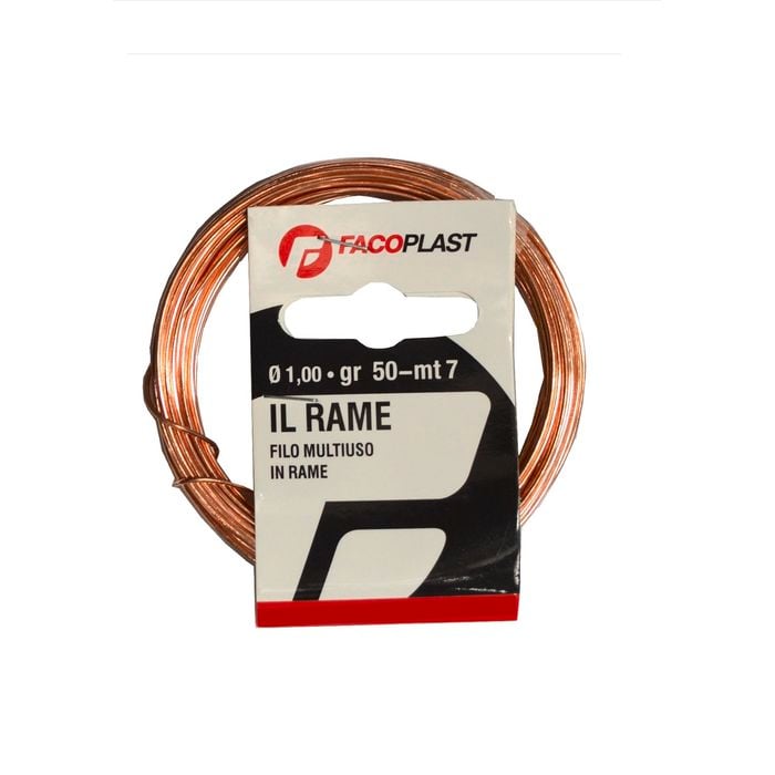 Faco Plast 1mm x 50g Solid Copper Wire