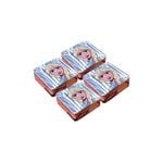 Caprice Frozen Elsa Set of 4 Cotton Licensed Magic Facewashers 30 x 30 cm