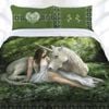 Anne Stokes Pure Heart Quilt Cover Set Single