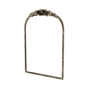 P&P Brass Gold Baroque Arched Wall Mirror Small