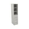 Lugna 2048 x 450 x 580mm Mist 2 Shelf 4 Drawer Storage Cabinet