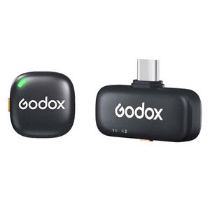 Godox C01 Wireless Microphone System for Mobile USB-C (2.4 GHz, Black)