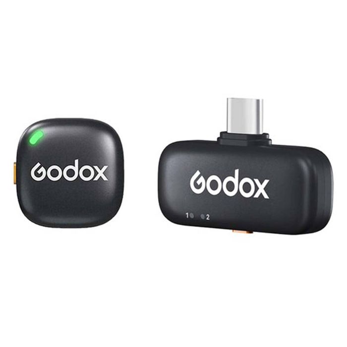 Godox C01 Wireless Microphone System for Mobile USB-C (2.4 GHz, Black)