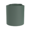 Melro Tanks 12500L Heritage Green Round Poly Water Tank
