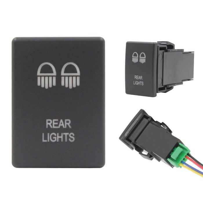 Switch Boss Push Switch for Isuzu D-MAX (9/2020+) MU-X (8/2021+) - Rear Lights
