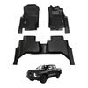 AUSGO Car Floor Mats for Mitsubishi Triton MV Next-Gen Dual Cab 2024-Onwards All-Weather Floor Liners