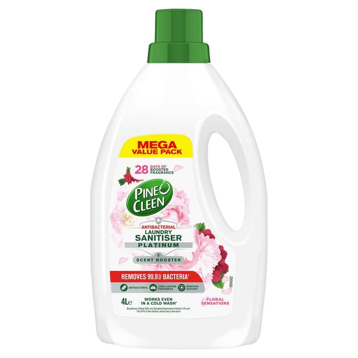 Pine O Cleen 4L Floral Sensations Antibacterial Platinum Laundry Sanitiser