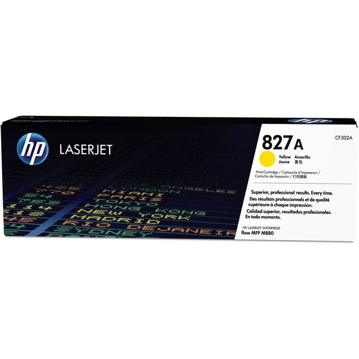 HP 827A Yellow Toner Cartridge - 32000 Pages - Single Pack