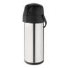 Olympia Airpot Lever Action Double Wall Stainless Steel 4l 438x150mm Hot Cold Beverage Dispenser Catering