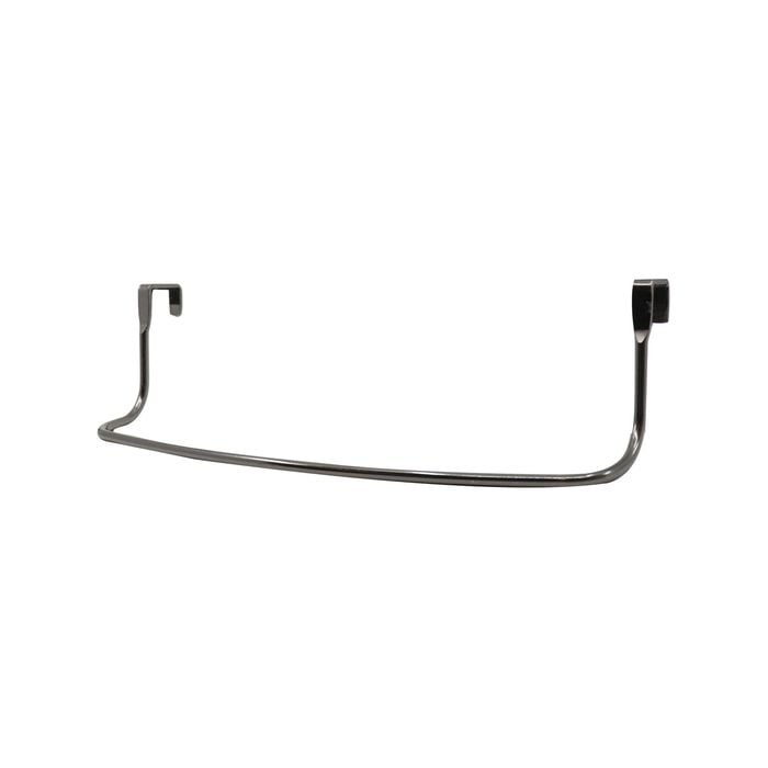 Adoored Black Nickel Over-The-Door Towel Rail