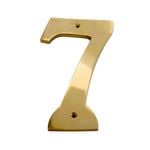 Sandleford 150mm Brass House Number 7