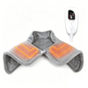 Catzon Weighted Heating Pad Neck Shoulders 6 Heat 4 Timer-grey