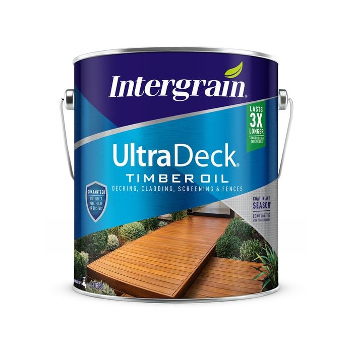 Intergrain 4L Spotted Gum UltraDeck Timber Decking Oil