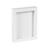 Nicola Spring 3D Box Photo Frame - 5" x 7" - White