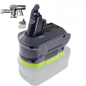 Dyson V6 Battery Adapter to Ryobi ONE+ 18V Li-Ion Battery