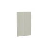 Kaboodle 900mm Pistachio V-Groove Medium Pantry Doors - 2 Pack