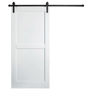 Corinthian 2150 x 1000 x 35mm Internal Barn Door Primed MDF PBD3
