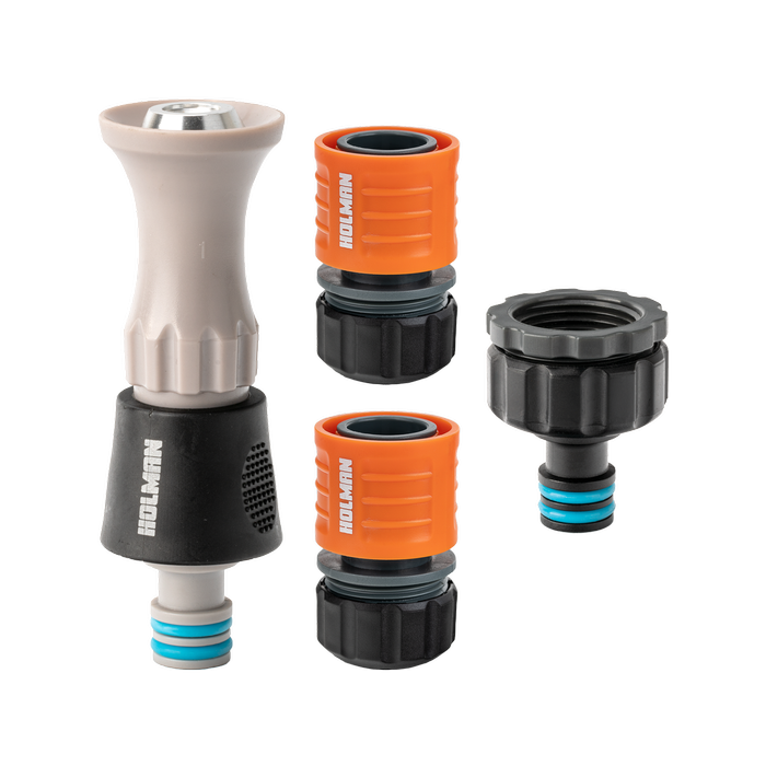 Holman 12mm Hi-Flow Nozzle And Connector Set