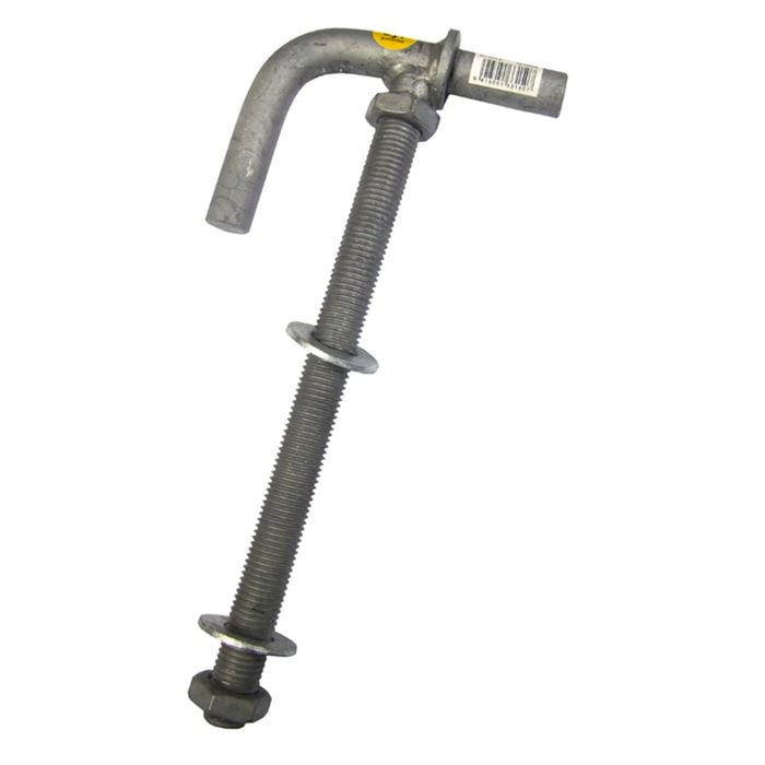 Gartner 20 x 350 x 50mm Gudgeon Lock Thru Post